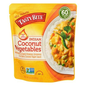 Tasty Bite Coconut Vegetables Indian Hot 6/10 OZ [UNFI-CARLISLE #2059541] [ebt]