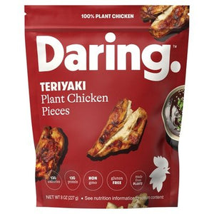 Daring Plant Chicken Pieces Teriyaki 6/8 OZ [UNFI #2918811] [ebt]