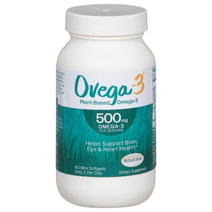 I-Health Inc. Omega-3 Plant-Based 500 mg Softgels 1/60 SGEL [UNFI-CARLISLE #3133659]