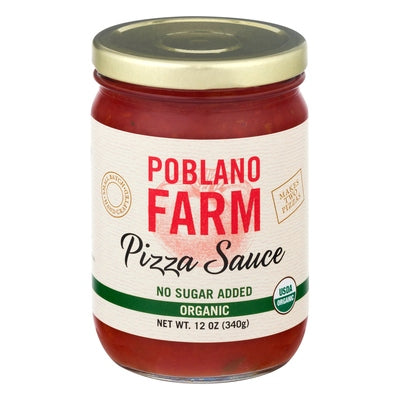 Poblano Farm Pizza Sauce Organic 12/12 OZ [UNFI #02459360] [ebt]