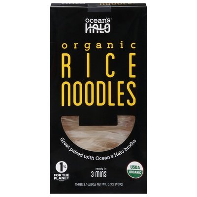 Oceans Halo Rice Noodles Organic 5/6.3 OZ [UNFI #2322147] [ebt]
