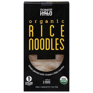 Oceans Halo Rice Noodles Organic 5/6.3 OZ [UNFI #2322147] [ebt]
