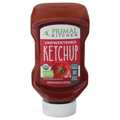 Primal Kitchen Ketchup Unsweetened 6/18.5 OZ [UNFI #2847374] [ebt]