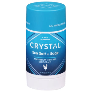 Crystal Deodorant Sea Salt + Sage 2.5 OZ [UNFI-CARLISLE #2688836]