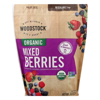 Woodstock Mixed Berries Organic Value Size 6/32 OZ [UNFI #2252344] [ebt]