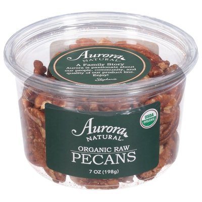 Aurora Natural Pecans Organic Raw 12/7 OZ [UNFI #2289668] [ebt]