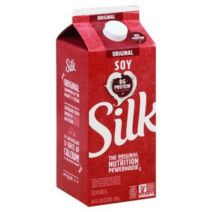 Silk Soymilk Original 6/64 OZ [UNFI #730523] [ebt]