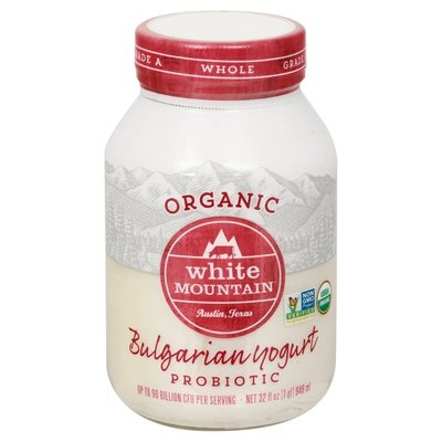 White Mountain Foods Yogurt Organic Bulgarian Probiotic 6/32 OZ [UNFI #1365261] [ebt]