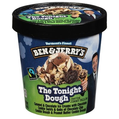 Ben & Jerrys Ice Cream The Tonight Dough 8/PINT [UNFI #1691807] [ebt]
