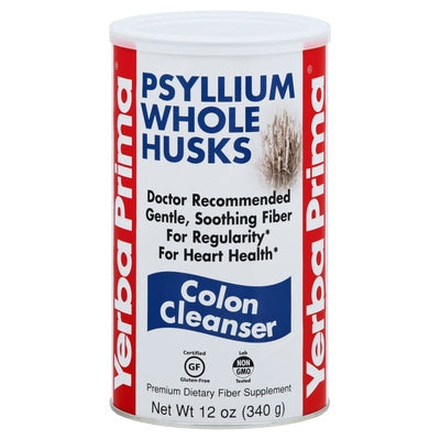 Yerba Prima Psyllium Whole Husks Colon Cleanser 1/12 OZ [UNFI-CARLISLE #811901]