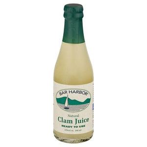 Bar Harbor Clam Juice Natural 12/8 OZ [UNFI #165308] [ebt]