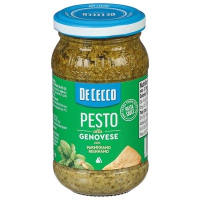 Dececco Pasta Sauce Pesto Alla Genovese Con Parmigiano Reggiano 12/6.7 OZ [UNFI #2956886] [ebt]