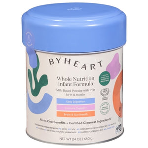 Byheart Inc. Infant Formula Whole Nutrition 0-12 Months 4/24 OZ [UNFI #03112026] [ebt]