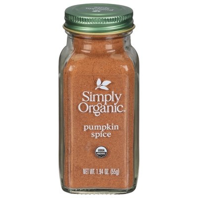 Simply Organic Pumpkin Spice 6/1.94 OZ [UNFI #1821115] [ebt]