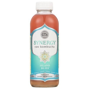Gts Kombucha Raw Island Bliss 12/16 OZ [UNFI #2917029] [ebt] D