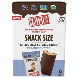 Perfect Bar Protein Bar Chocolate Covered Peanut Butter Snack Size 6/6.34 OZ [UNFI #2828002] [ebt]