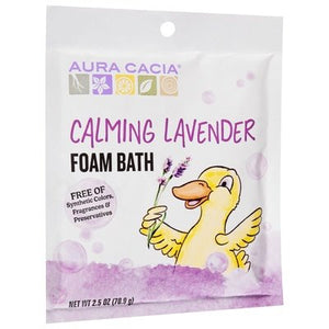 Aura Cacia Foam Bath Calming Lavender 6/2.5 OZ [UNFI-CARLISLE #735571]