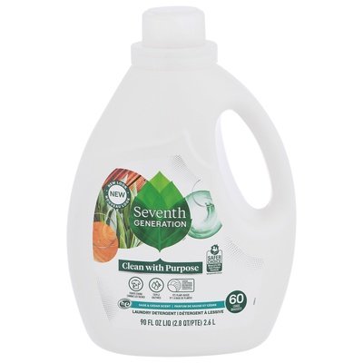 Seventh Generation Laundry Detergent Sage & Cedar Scent 4/90 OZ [UNFI #2865392]