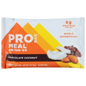 Probar Meal Bar On-The-Go Chocolate Coconut 12/3 OZ [UNFI-CARLISLE #1191550] [ebt]