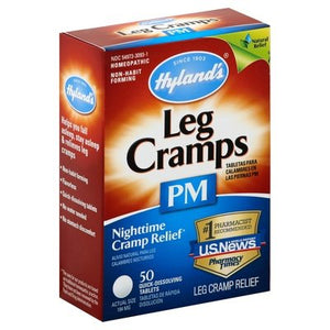 Hylands Leg Cramps 194 mg PM Quick Dissolving Tablets 50 TAB [UNFI #2999530] T