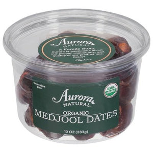Aurora Natural Medjool Dates Organic 12/10 OZ [UNFI #2624492] [ebt]