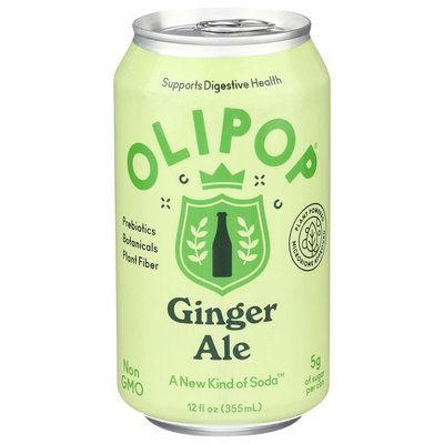 Olipop Soda Ginger Ale 12/12 OZ [UNFI #2987394] [ebt]