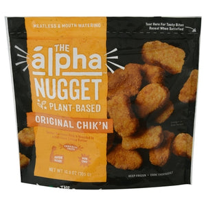 Alpha Foods Nugget Plant Based Original Chik'N 12/10.9 OZ [UNFI #02439412] [ebt]