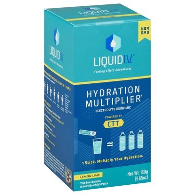 Liquid I V Electrolyte Drink Mix Lemon Lime 1/5.65 OZ [UNFI #2696250] [ebt]