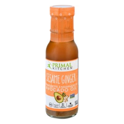 Primal Kitchen Vinaigrette & Marinade Sesame Ginger 6/8 OZ [UNFI #2252104] [ebt]