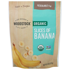 Woodstock Slices Of Banana Organic 12/8 OZ [UNFI #1705151] [ebt]