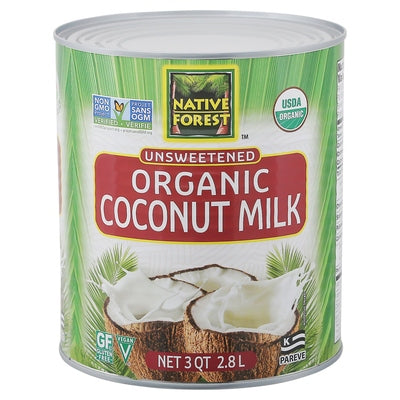 Native Forest Coconut Milk Organic Unsweetened 6/96 OZ [UNFI #561639] [ebt]