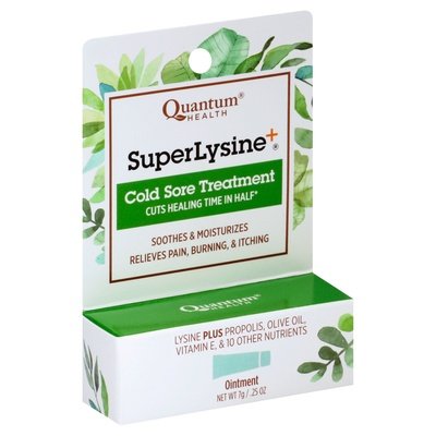 Quantum Health Cold Sore Treatment Superlysine+ Ointment 1/7 GRM [UNFI-CARLISLE #586024]