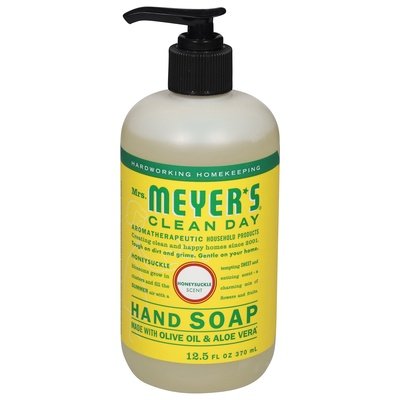 Mrs Meyers Clean Day Hand Soap Honeysuckle Scent 6/12.5 OZ [UNFI #295030]