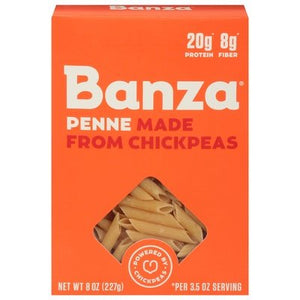 Banza Penne Made From Chickpeas 6/8 OZ [UNFI #1741719] [ebt]
