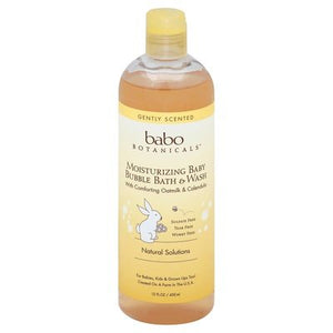 Babo Botanicals Bubble Bath & Wash Baby Moisturizing Gently Scented 1/15 OZ [UNFI-CARLISLE #1625607]