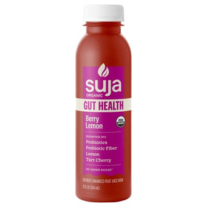 Suja Fruit Juice Drink No Added Sugar Nutrient Enhanced Berry Lemon Gut Health 6/12 OZ [UNFI #03141421] [ebt]