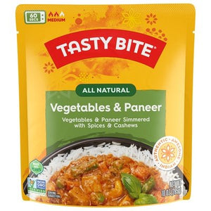 Tasty Bite Vegetable & Paneer All Natural Indian Medium 6/10 OZ [UNFI-CARLISLE #927186] [ebt]
