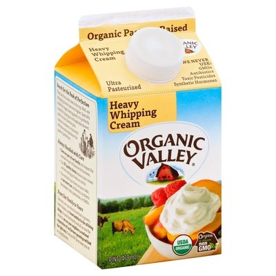 Organic Valley Whipping Cream Heavy 12/16 OZ [UNFI #150037] [ebt]