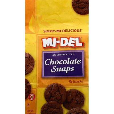 Mi-Del Chocolate Snaps Swedish Style 8/10 OZ [UNFI #02006187] [ebt]