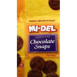Mi-Del Chocolate Snaps Swedish Style 8/10 OZ [UNFI #02006187] [ebt]