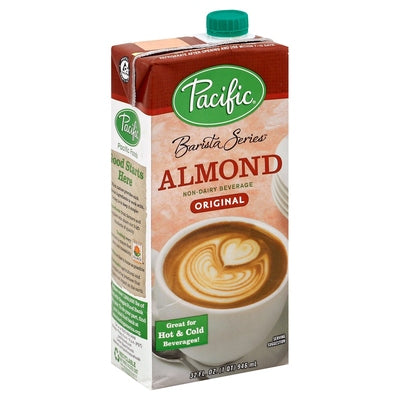 Pacific Foods Non-Dairy Beverage Almond Original 12/32 OZ [UNFI #1582063] [ebt]