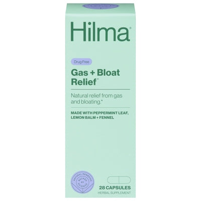 Hilma Gas + Bloat Relief Capsules 1/28 CT [UNFI-CARLISLE #3033412]