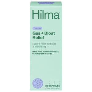 Hilma Gas + Bloat Relief Capsules 1/28 CT [UNFI-CARLISLE #3033412]