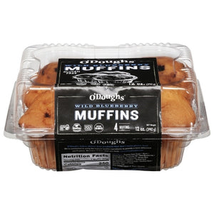 Odoughs Muffins Wild Blueberry 6/11.9 OZ [UNFI #01416585] [ebt]