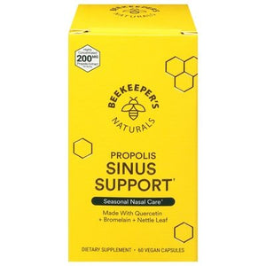 Beekeepers Naturals Sinus Support Propolis 1/60 CT [UNFI-CARLISLE #2834224]
