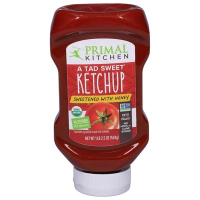 Primal Kitchen Ketchup A Tad Sweet 6/18.5 OZ [UNFI #2939775] [ebt]