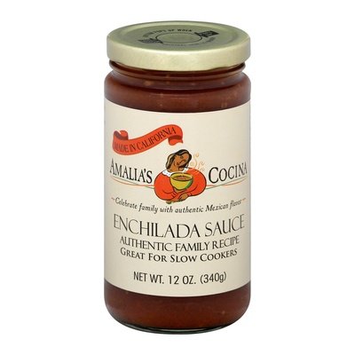 Amalias Cocina Enchilada Sauce 12/12 OZ [UNFI #2701886] [ebt]