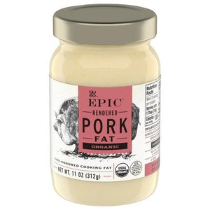 Epic Pork Fat Organic Rendered 6/11 OZ [UNFI #2295632] [ebt]