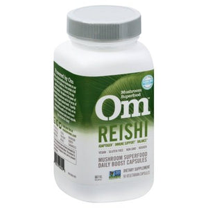 Om Reishi 667 Mg Vegetable Capsules 1/90 CT [UNFI-CARLISLE #2361004]
