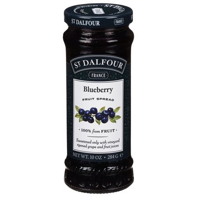 St Dalfour Fruit Spread Wild Blueberry 6/10 OZ [UNFI-CARLISLE #316240] [ebt]